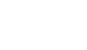 Operation PalmTree Logo - White